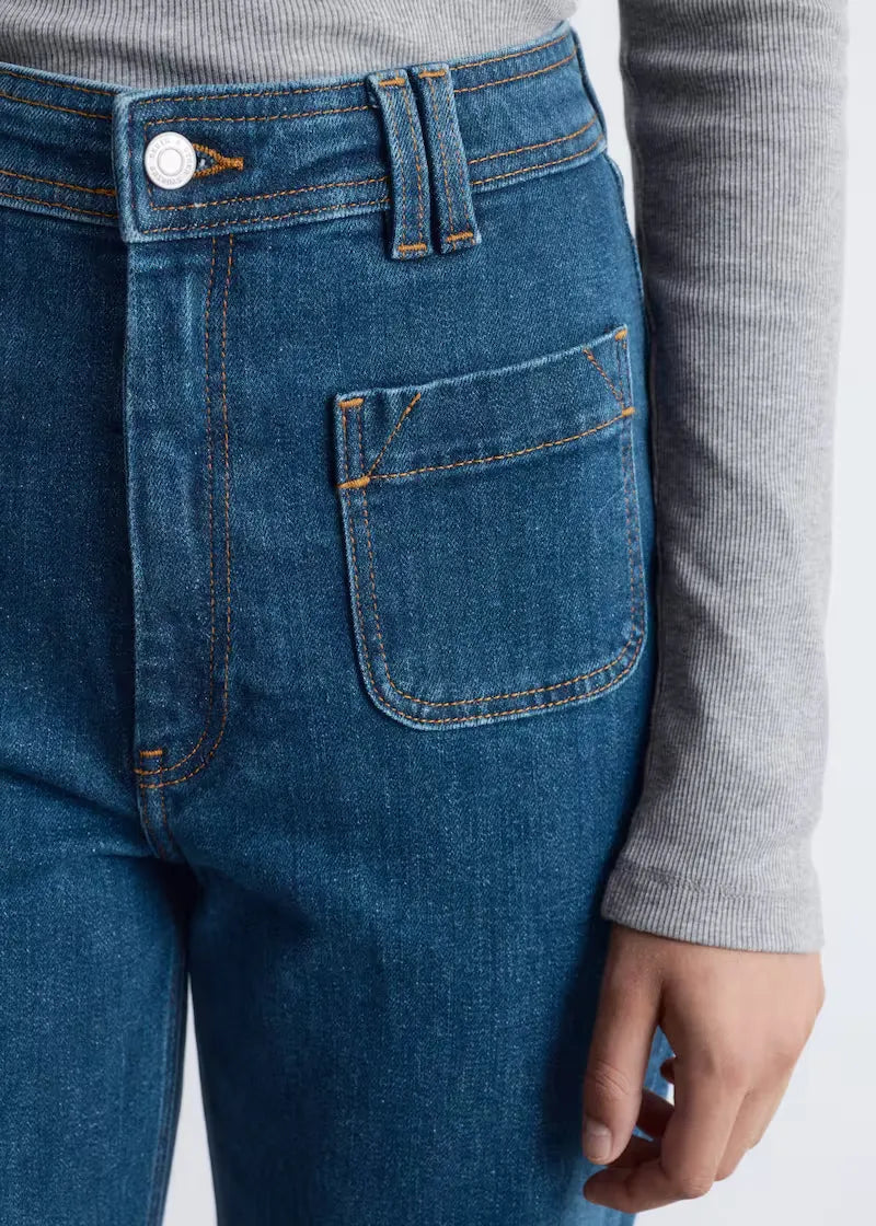 Jelena High Waisted Flared Jeans