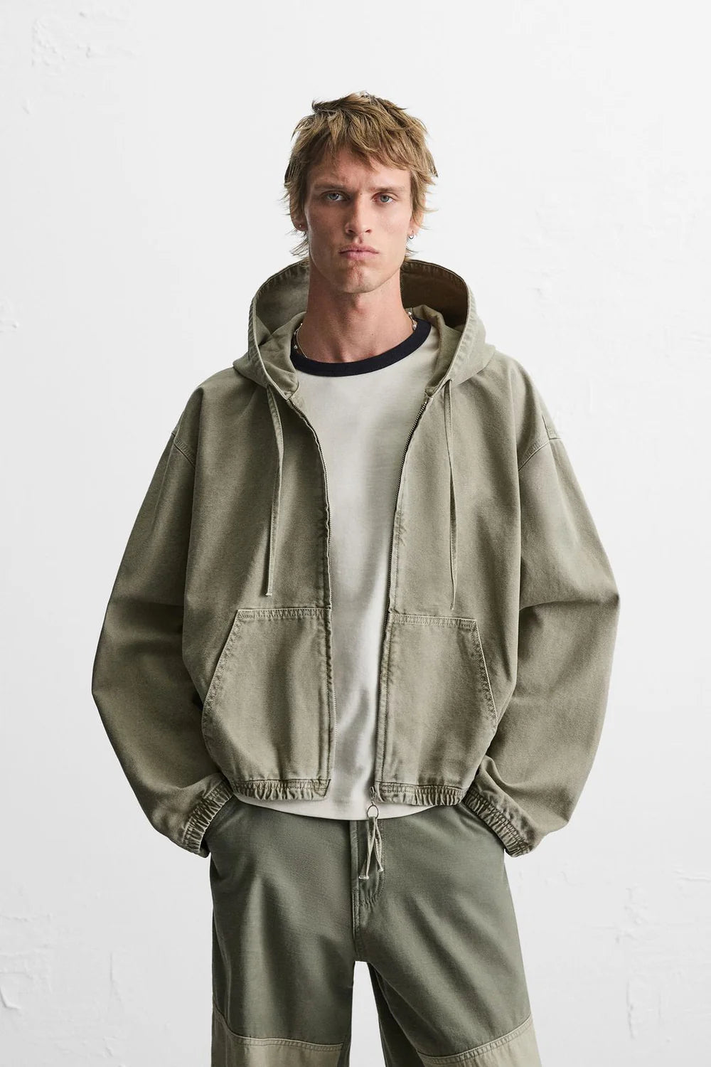 Unisex Stone Washed Jacket