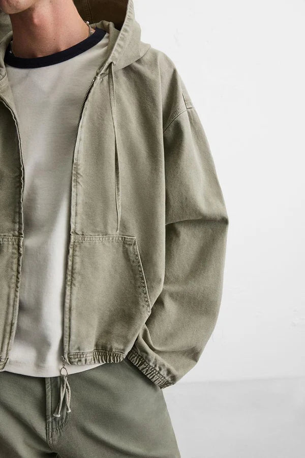 Unisex Stone Washed Jacket