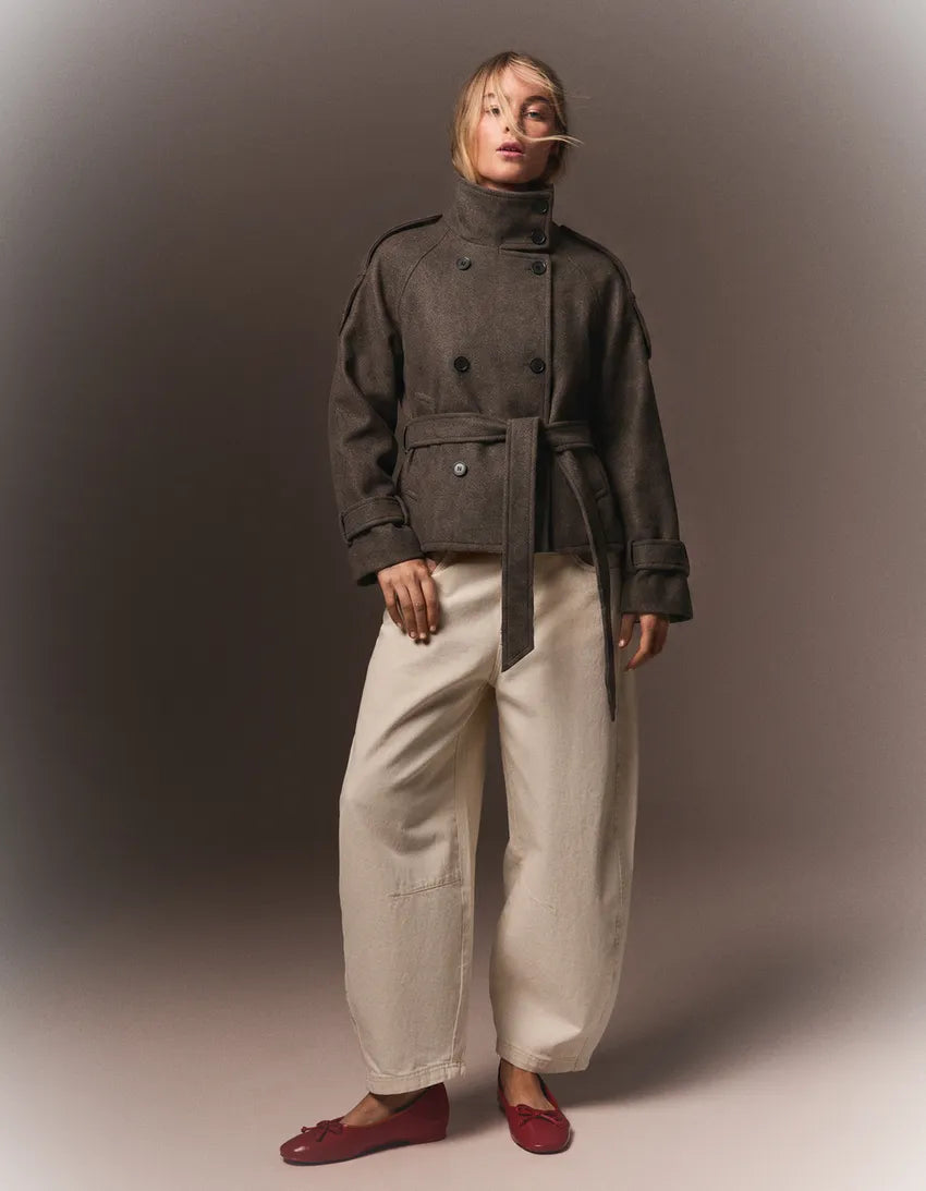 Milena Belted Trench Coat