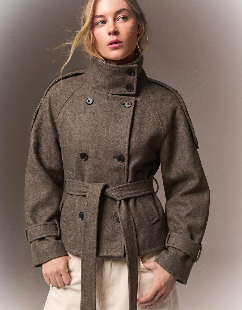 Milena Belted Trench Coat