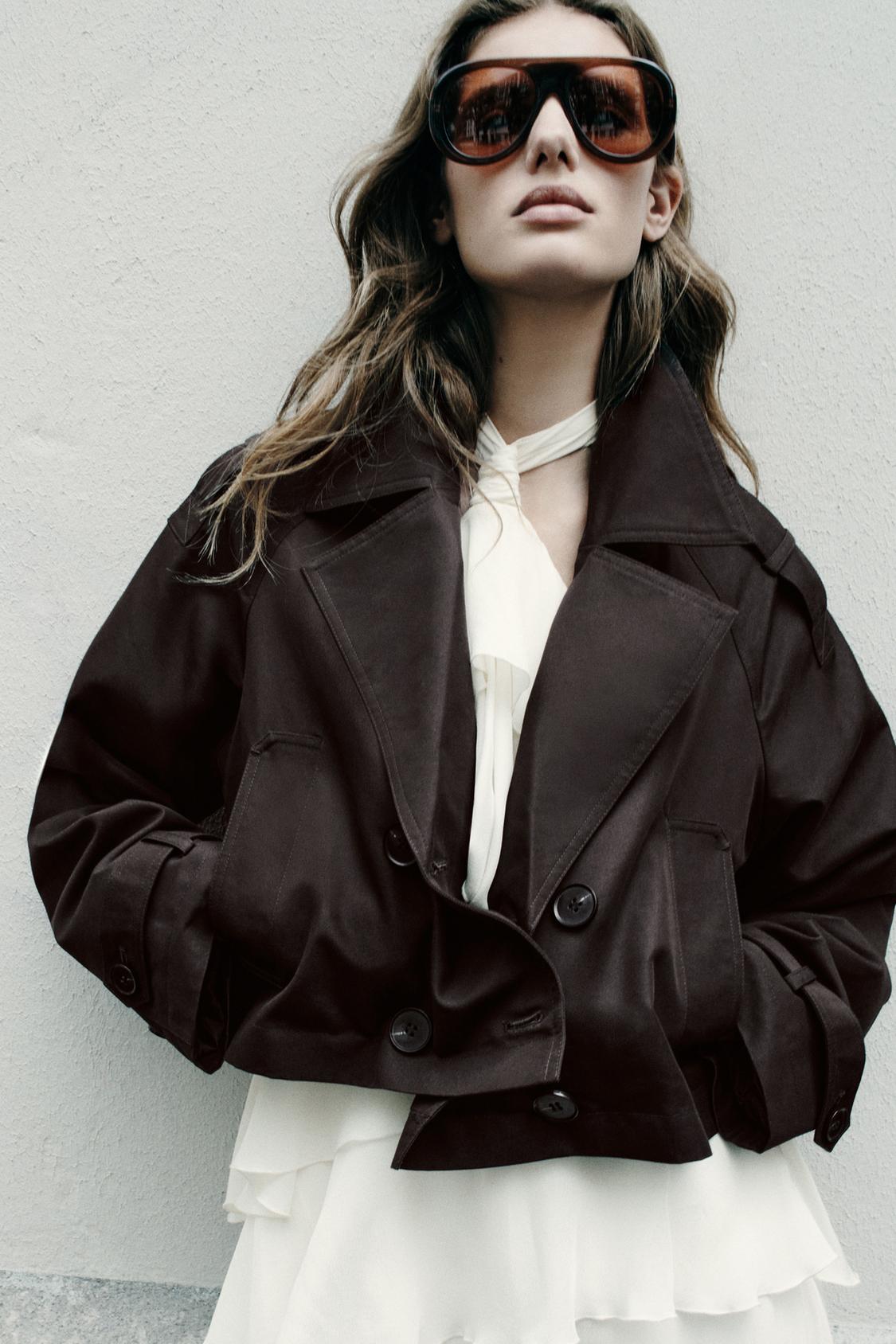 Georgia Short Trench Coat