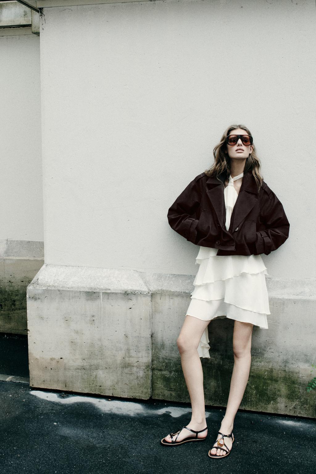 Georgia Short Trench Coat