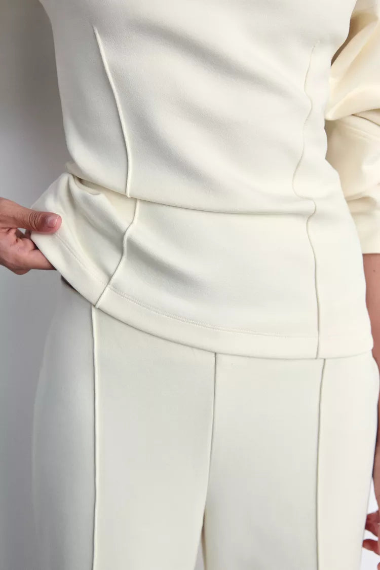 Serenity Luxe Loungewear Top + FREE Trousers! - LOUVELLI