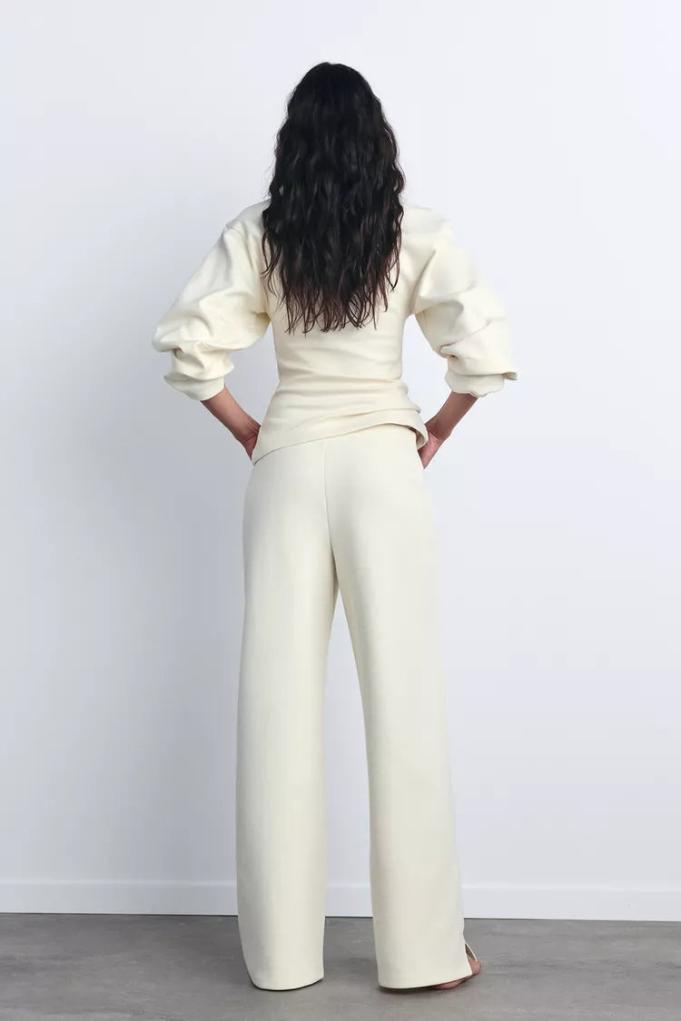Serenity Luxe Loungewear Top + FREE Trousers! - LOUVELLI