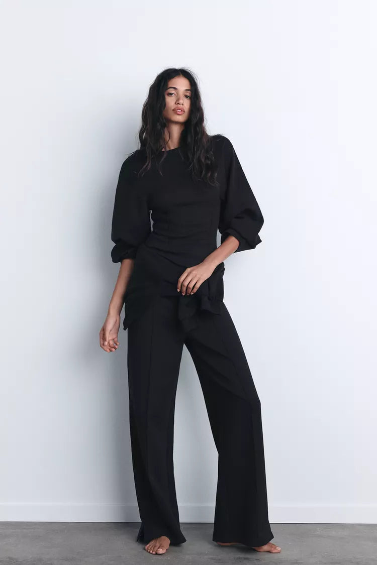 Serenity Luxe Loungewear Top + FREE Trousers! - LOUVELLI