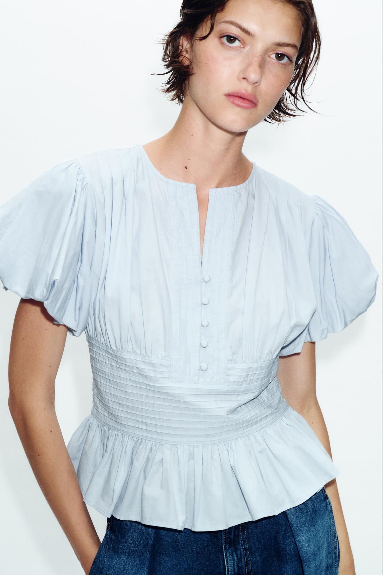 Mya Puff Sleeves Blouse