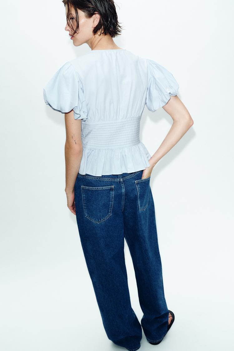 Mya Puff Sleeves Blouse
