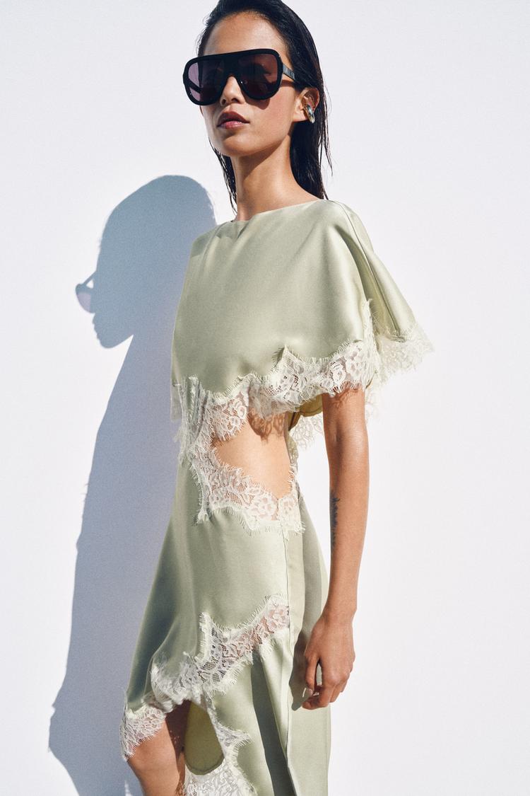 Lotus Cut Out Maxi Dress