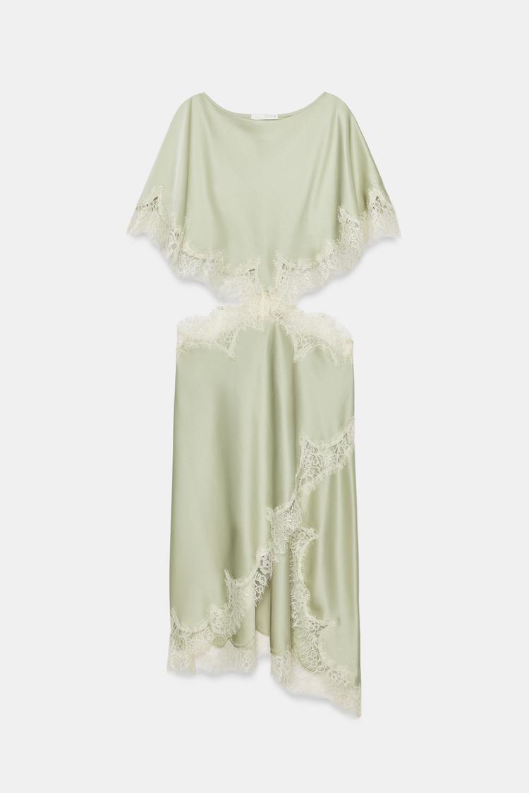 Lotus Cut Out Maxi Dress