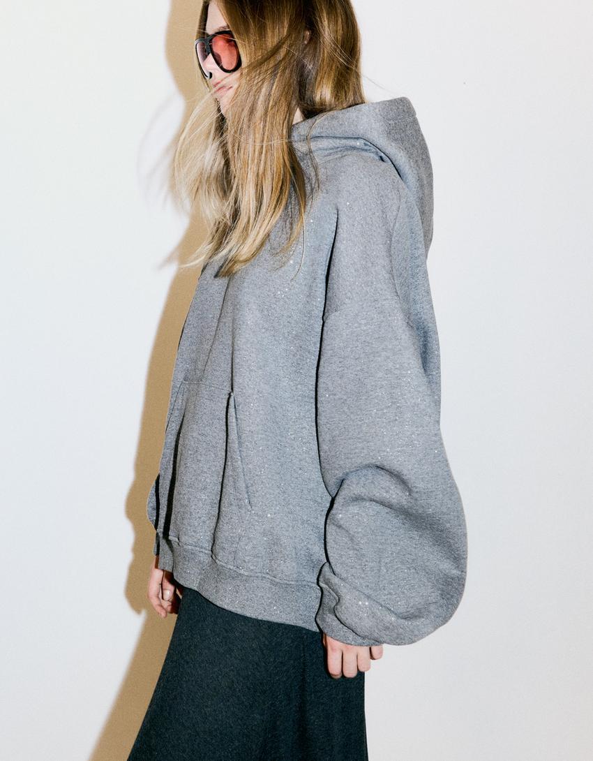 Lucie Glitter Hoodie