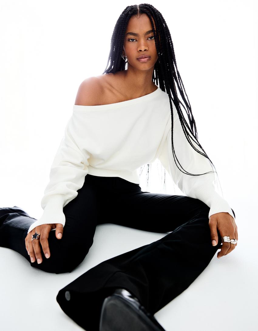 Nina Asymmetric Sweater