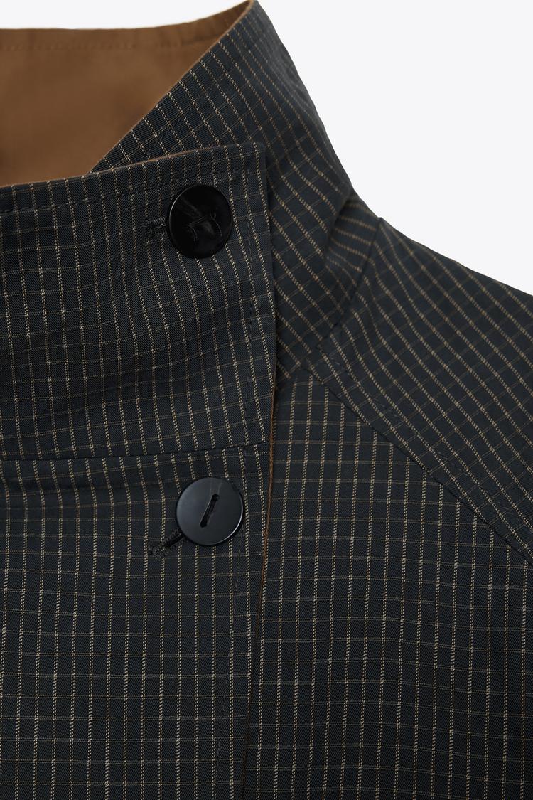 Emma Reversable Pinstripe coat