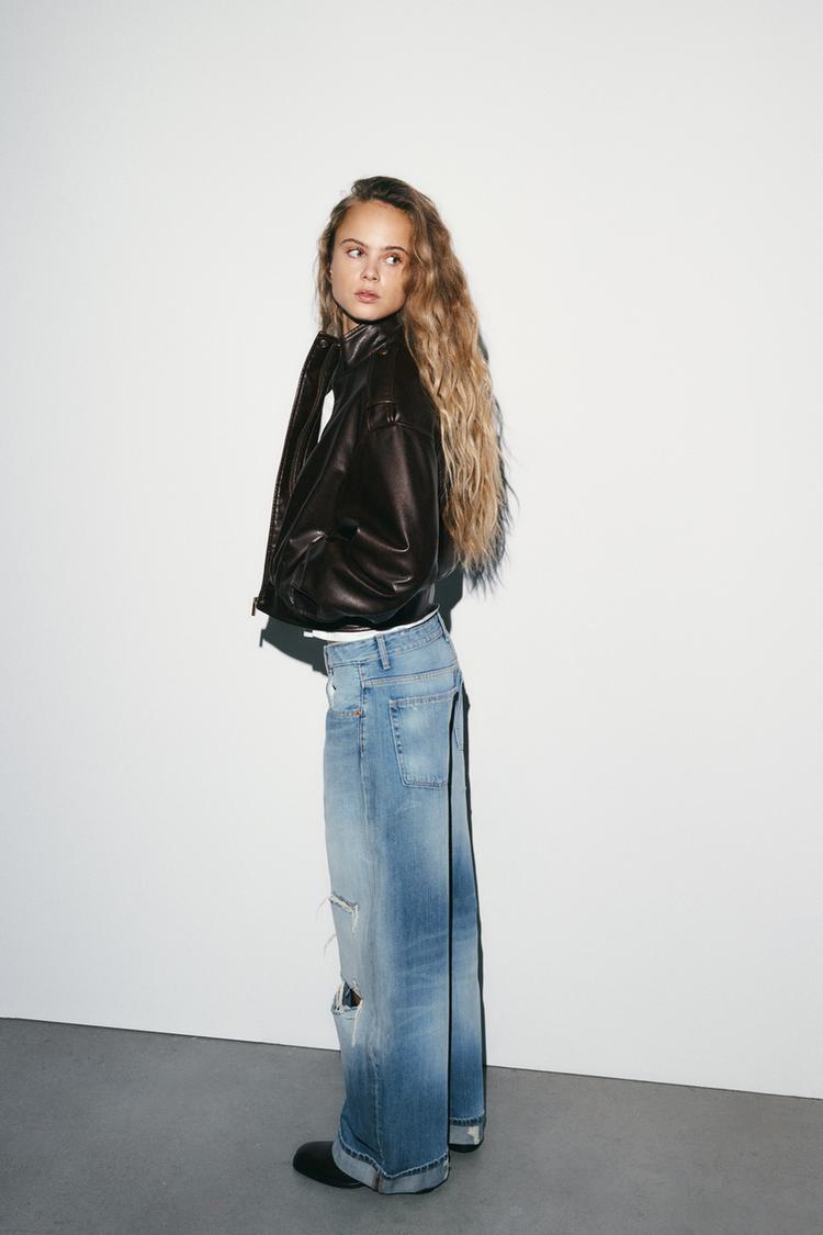 Aliya Ripped Baggy Jeans