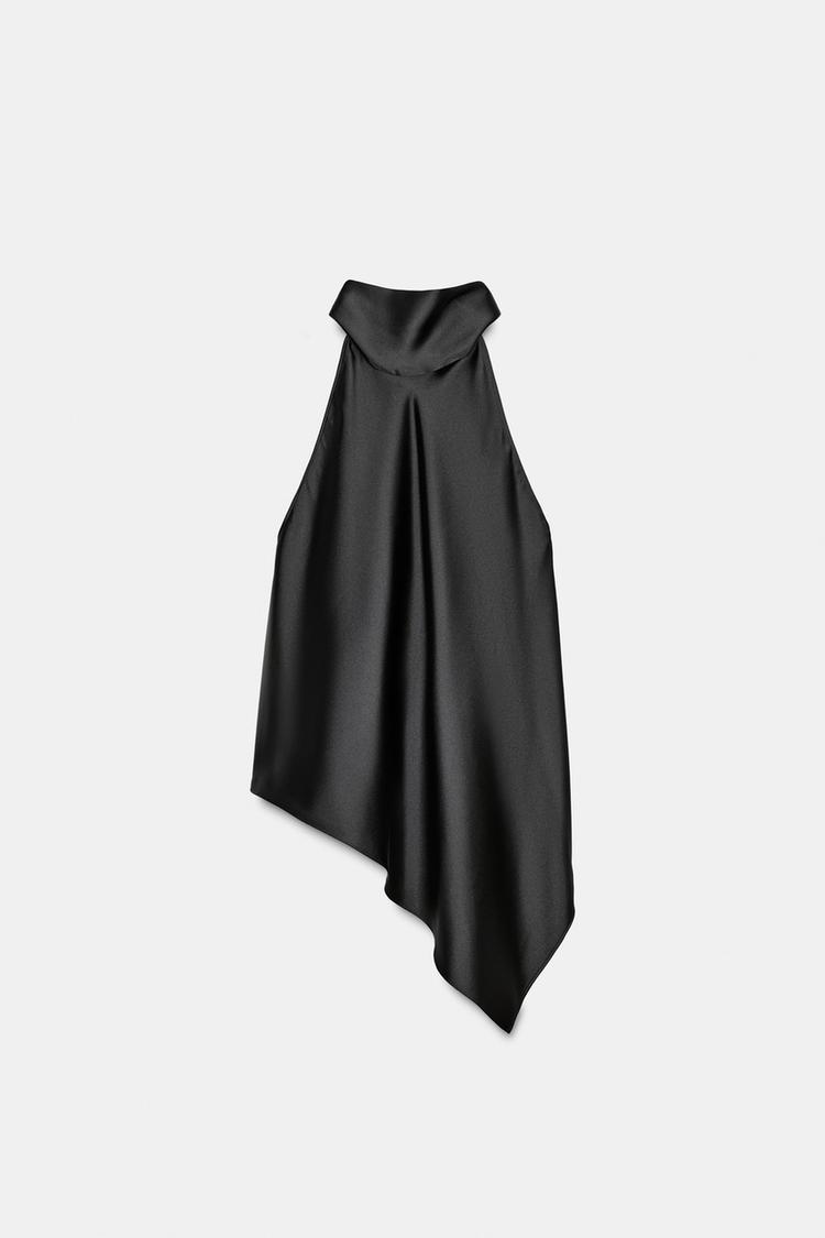 Lexi Asymmetric Halter Top