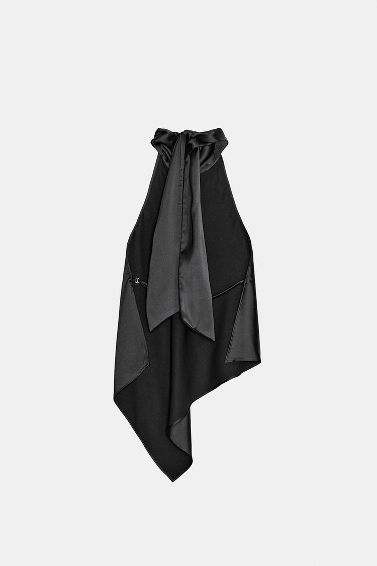 Lexi Asymmetric Halter Top