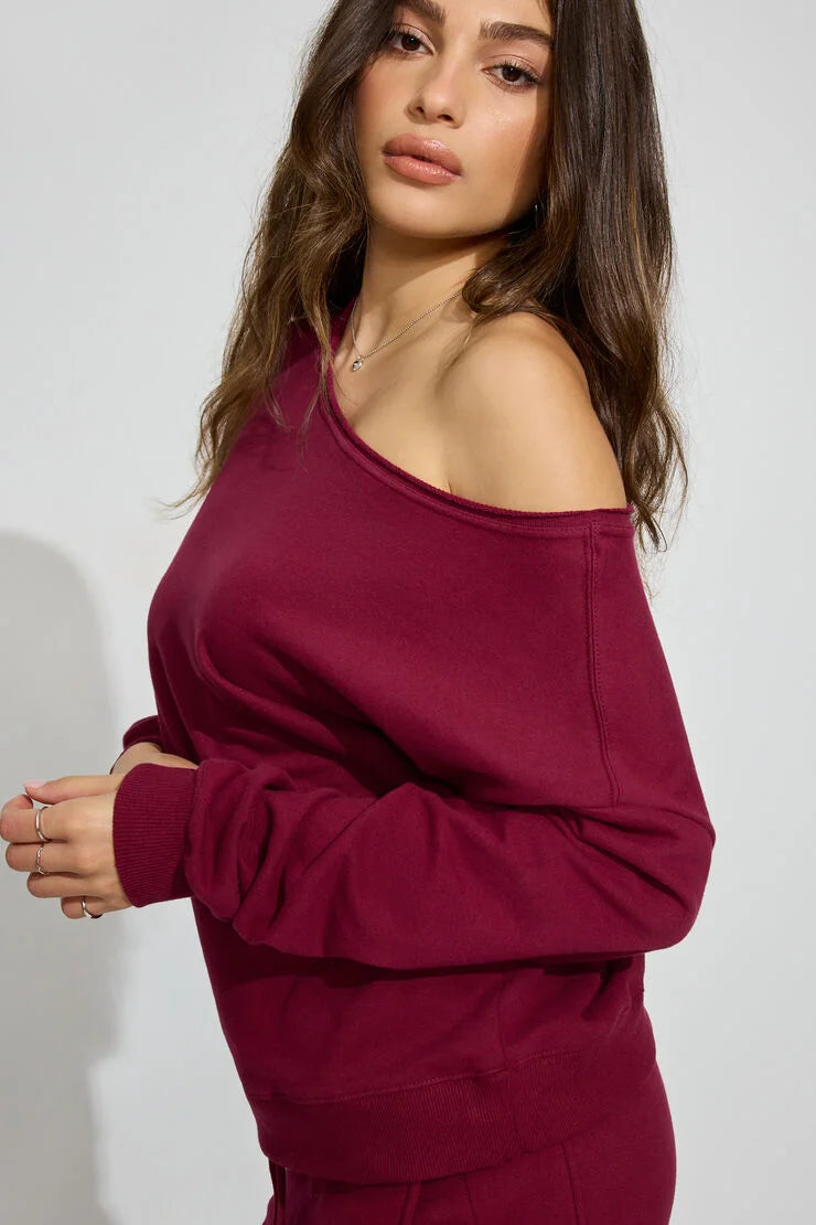 Demi Off Shoulder Sweater