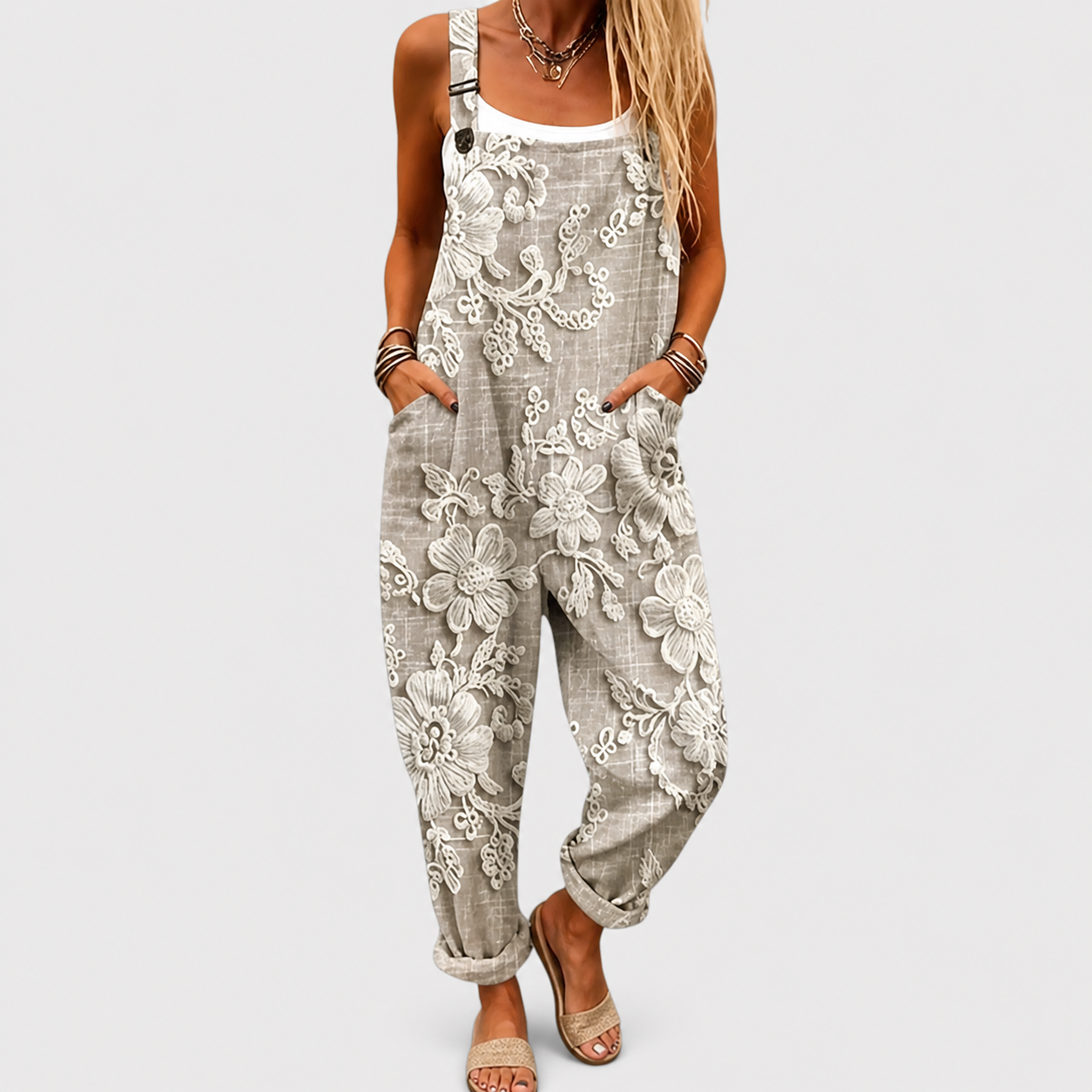 Mabel | Relaxed Printed Jumpsuit