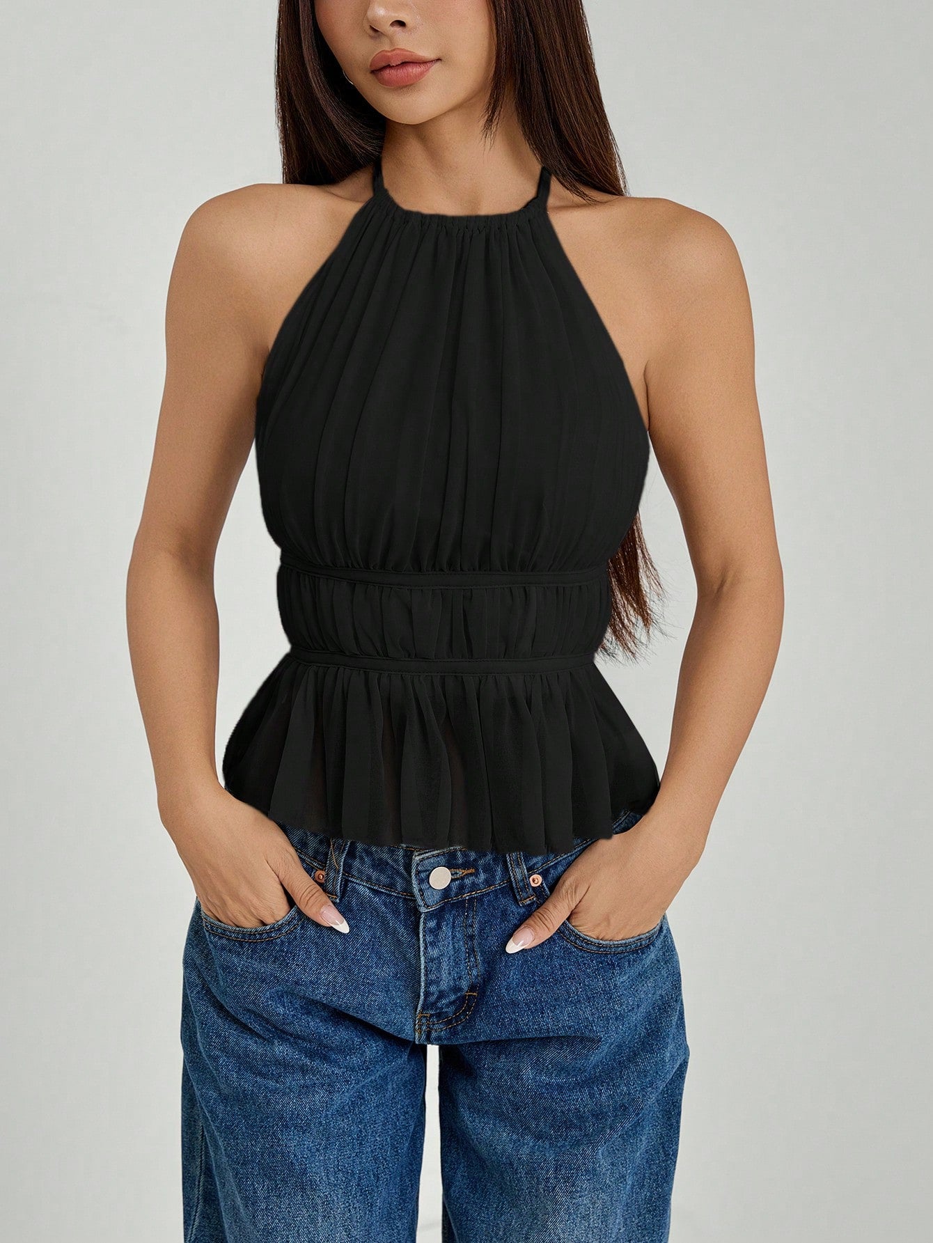 Jennifer Backless Top