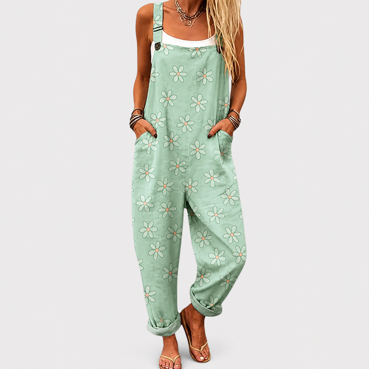 Imogen | Relaxed Printed Jumpsuit