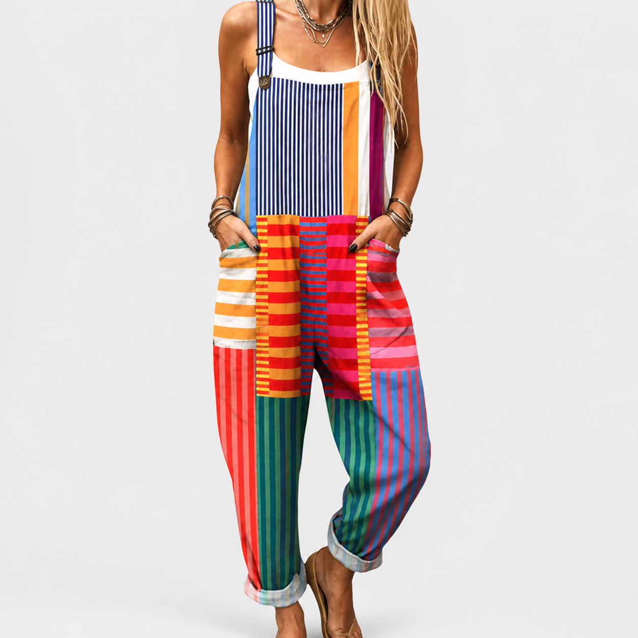 Margot | Relaxed Printed Jumpsuit