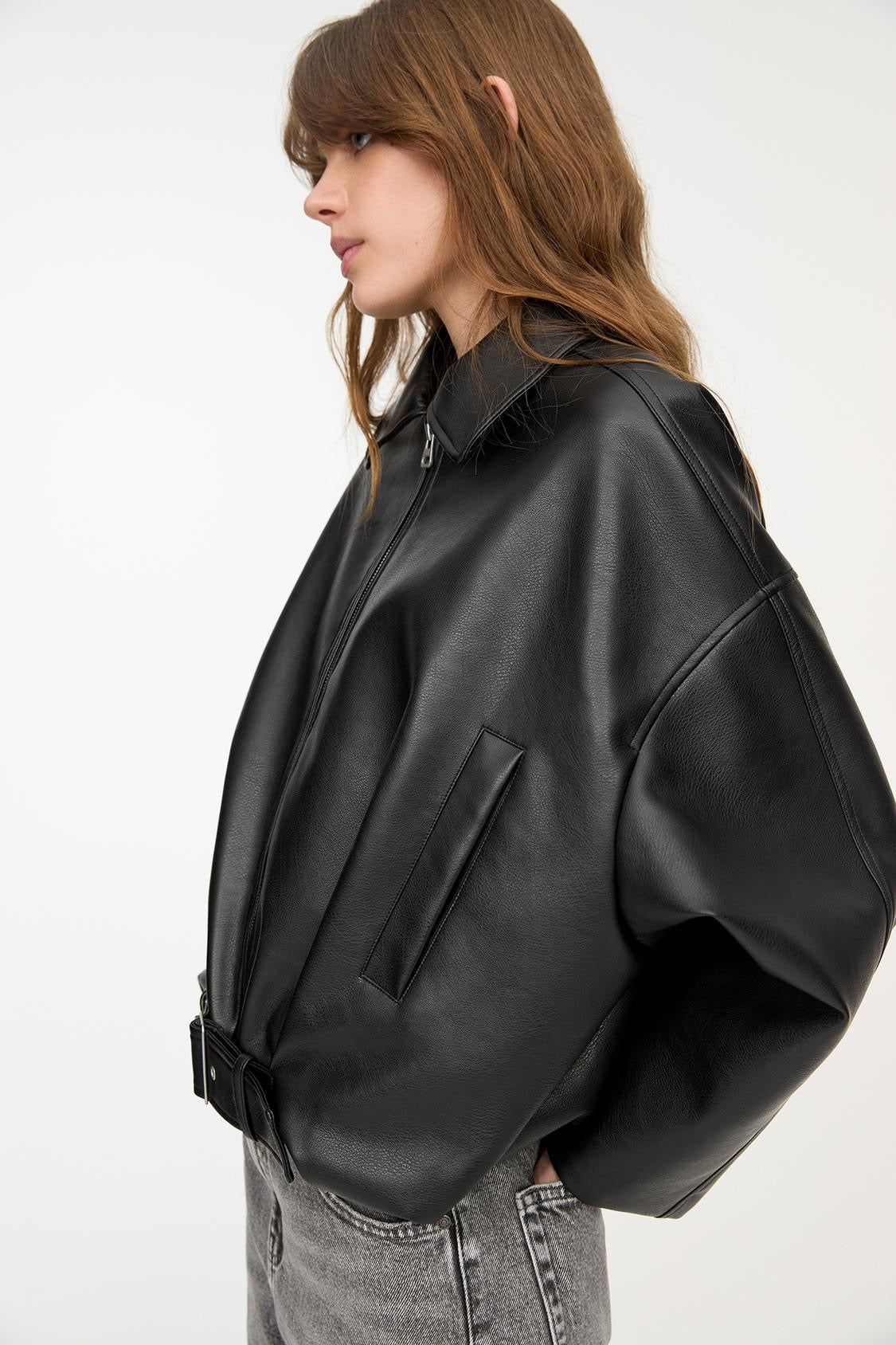 Leather Jacket - LOUVELLI