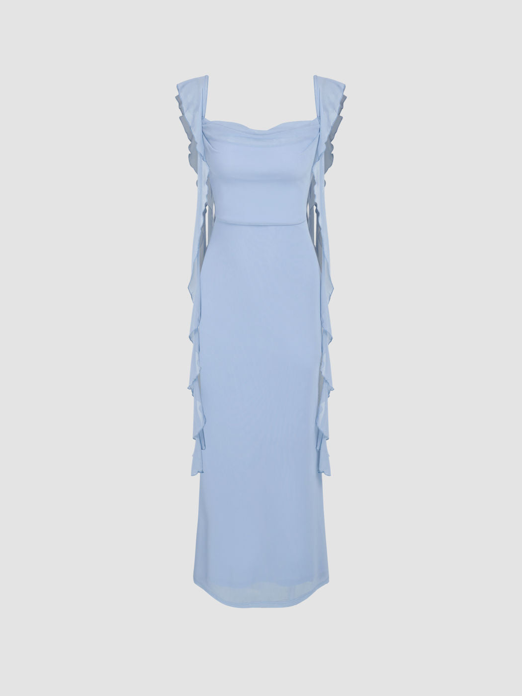 Natalia Ruffle Maxi Dress