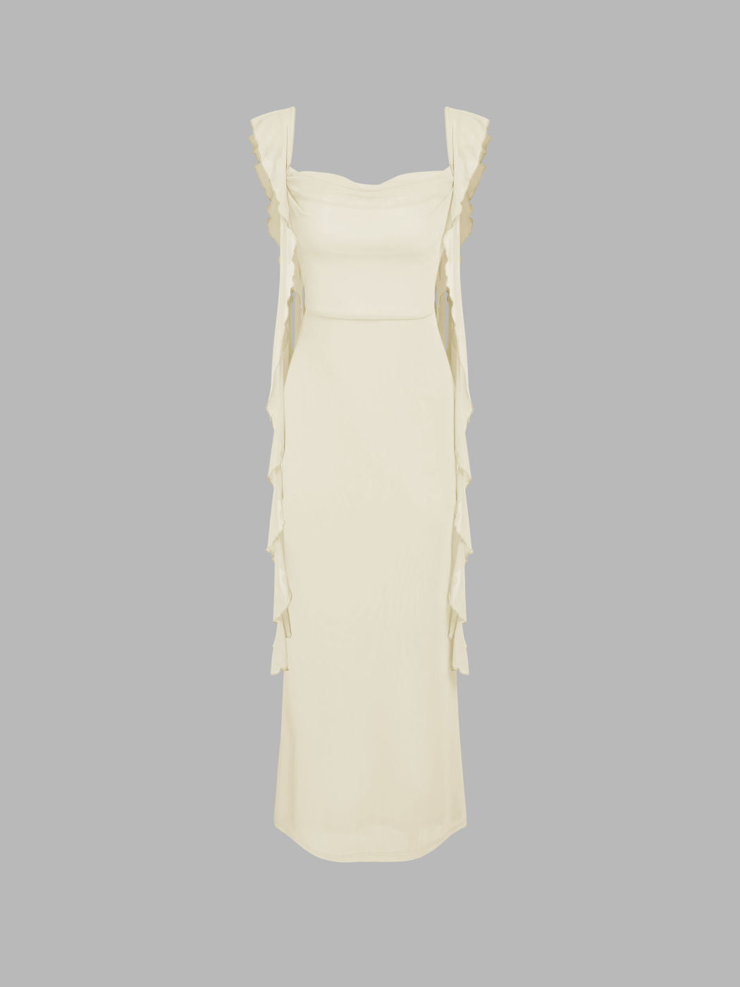 Natalia Ruffle Maxi Dress