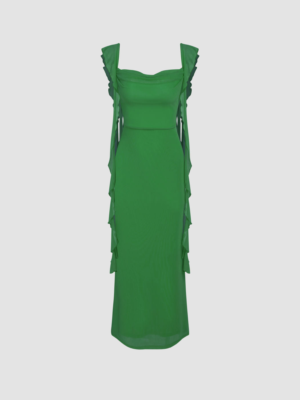 Natalia Ruffle Maxi Dress