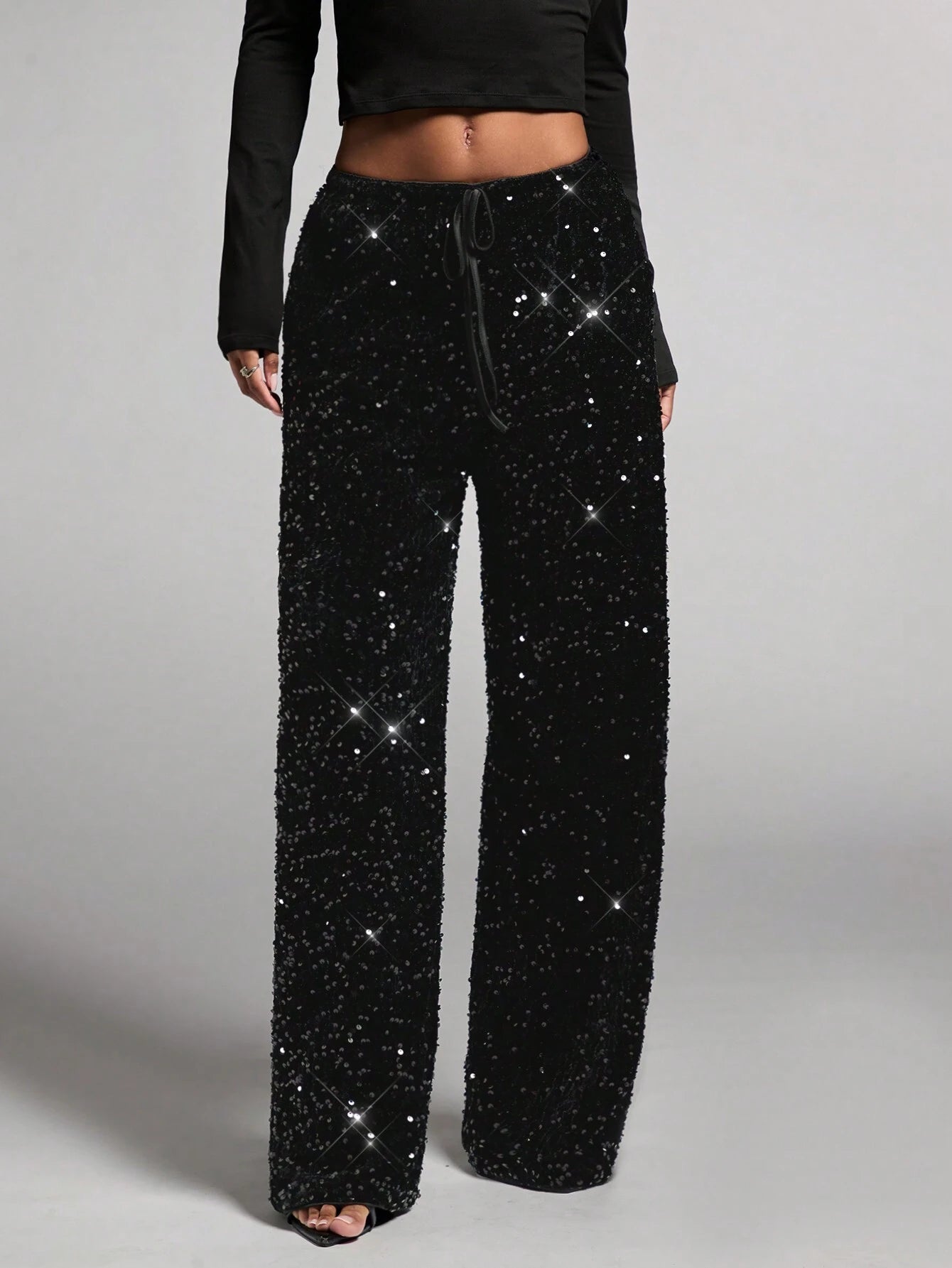 Lana Sequin Sweatpants