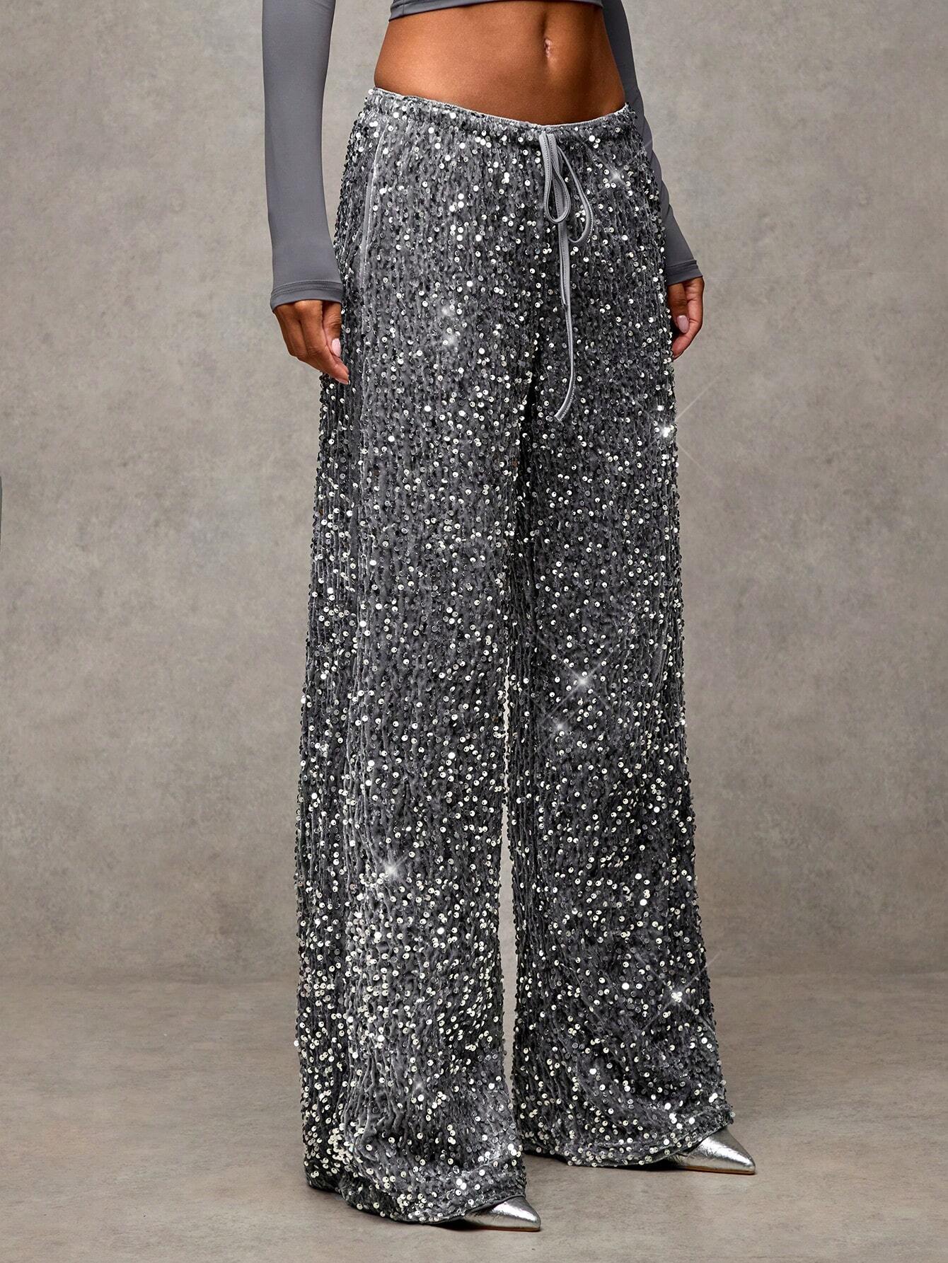 Lana Sequin Sweatpants
