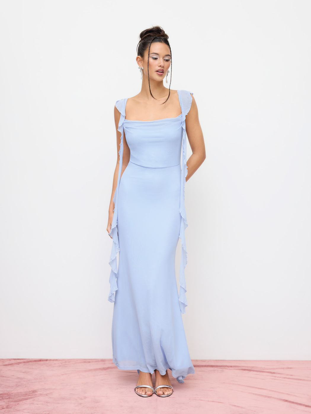 Natalia Ruffle Maxi Dress