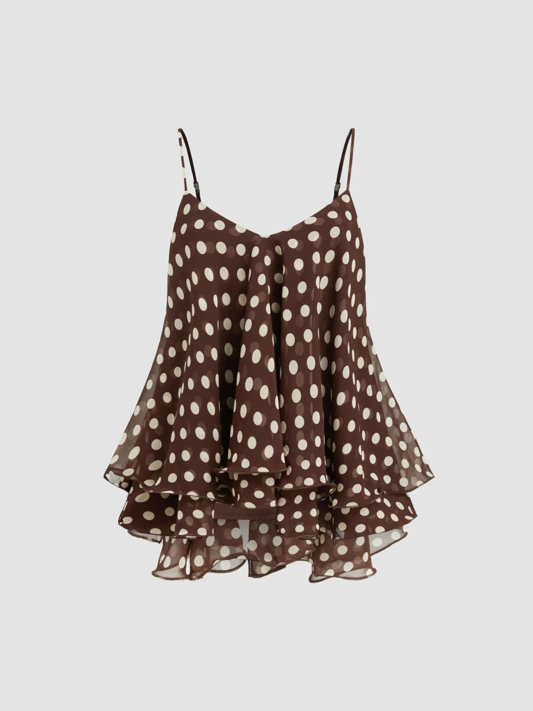 Kimi Ruffle Mesh Top