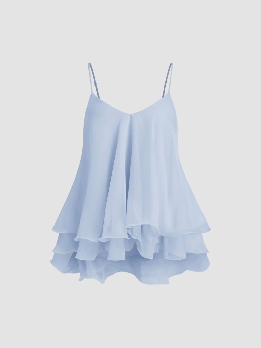 Kimi Ruffle Mesh Top