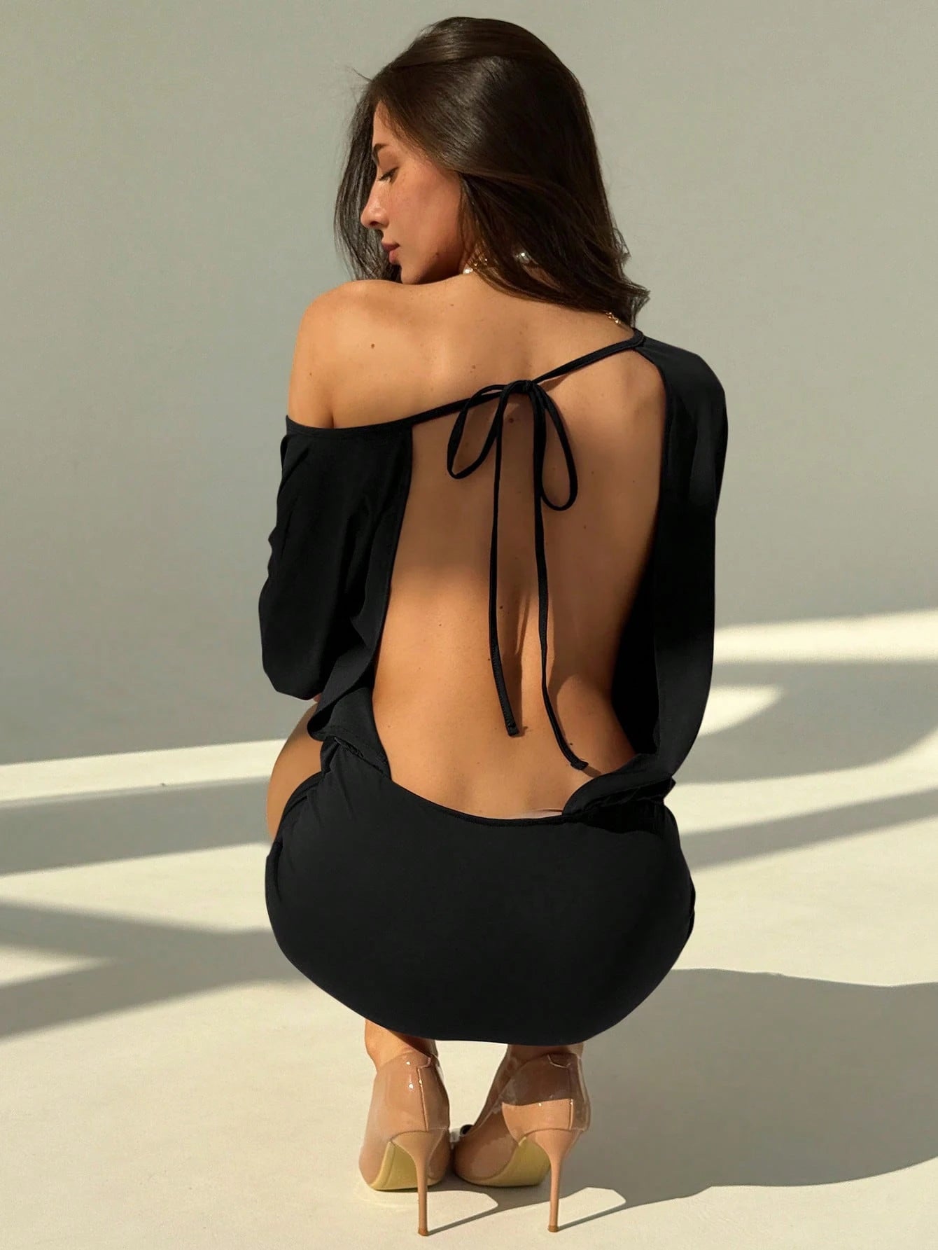 Celeste Backless Mini Dress