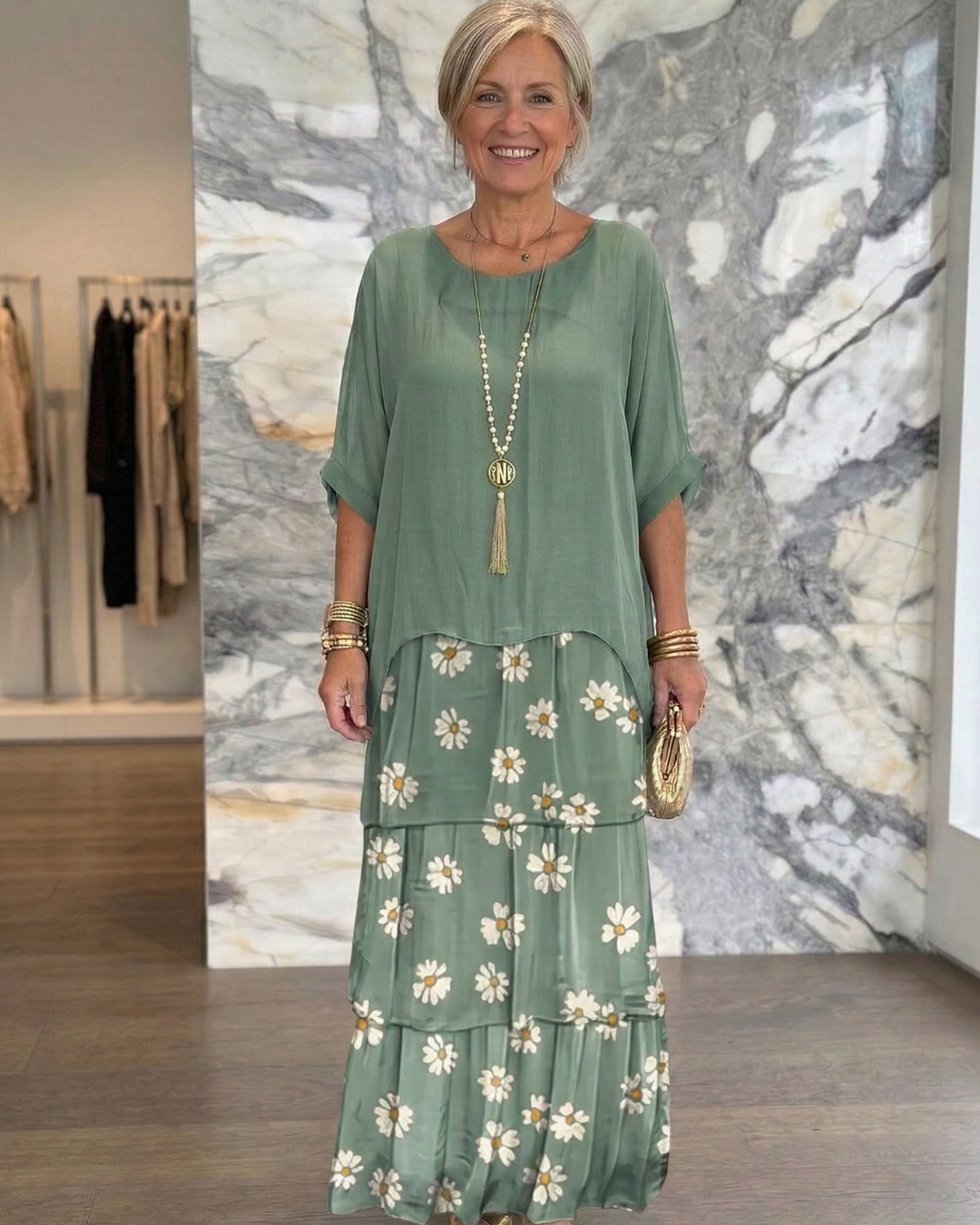 Shana Elegant Maxi Dress