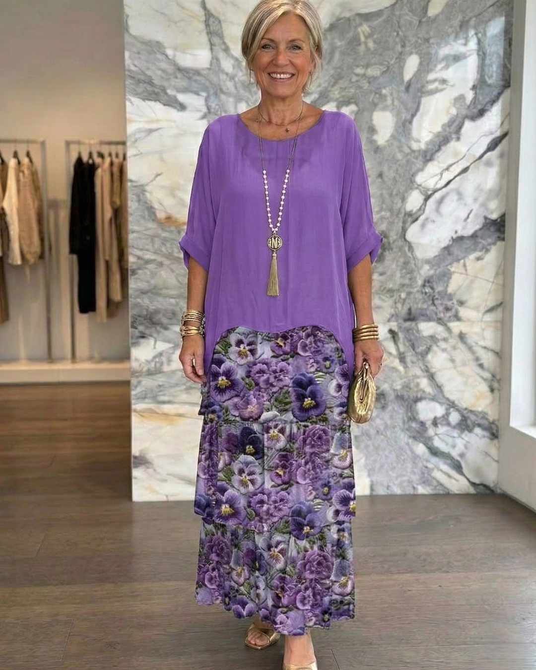 Shana Elegant Maxi Dress