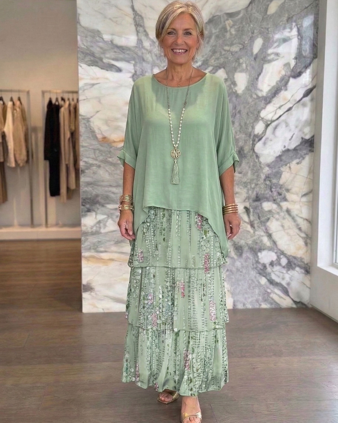 Shana Elegant Maxi Dress