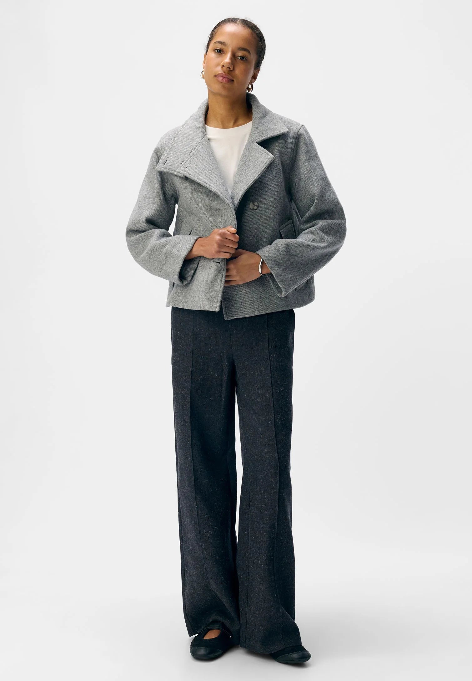 Alyssa Luxe Short Trench