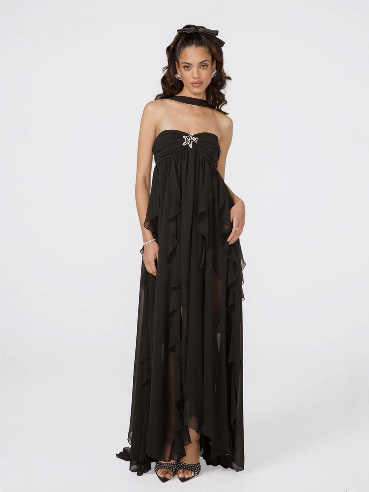 Lotti Ruffle Maxi Dress