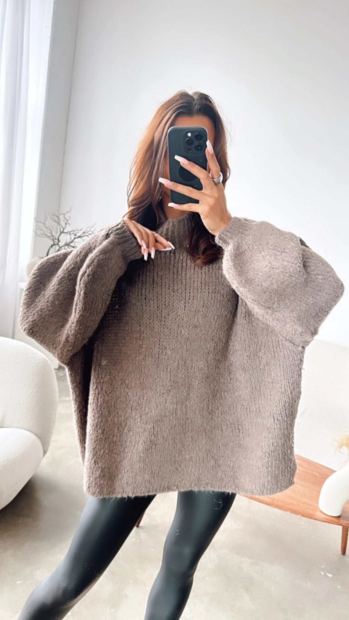 Leyla Oversized Knit Sweater