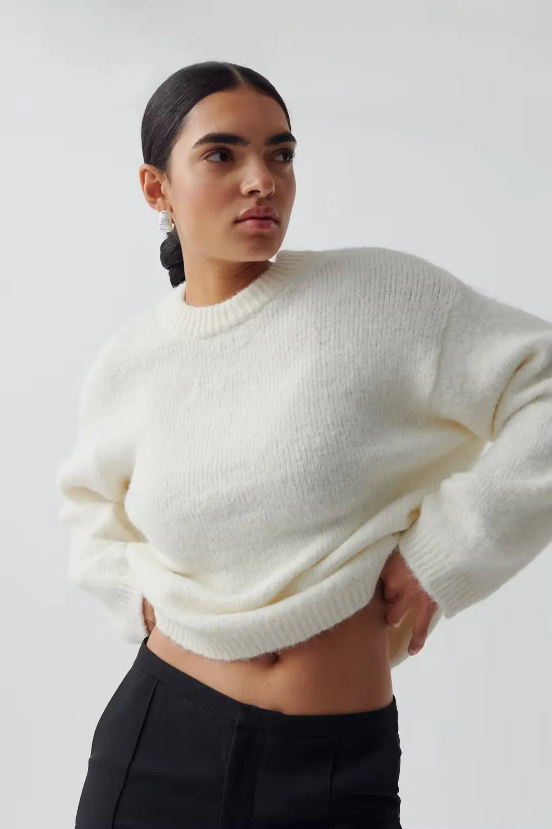 Nana Boxy Knit Sweater