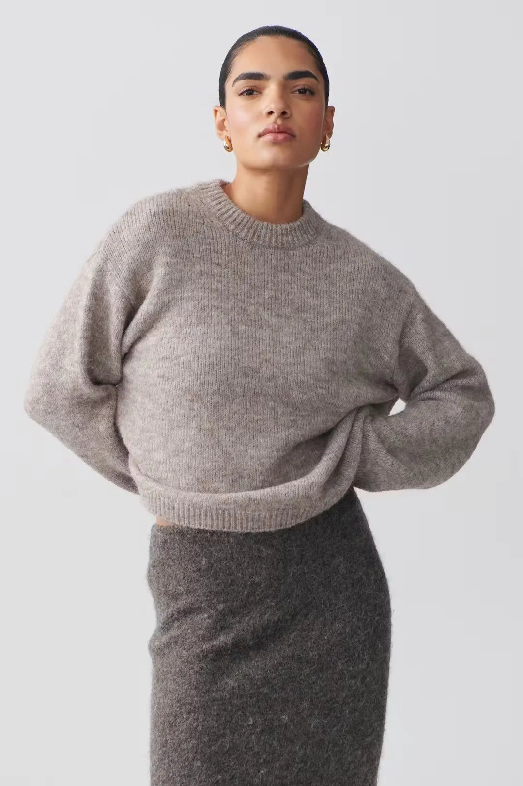 Nana Boxy Knit Sweater