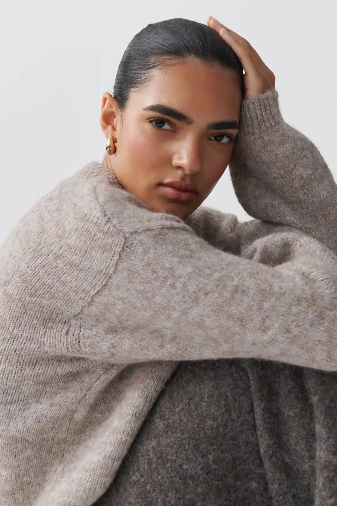 Nana Boxy Knit Sweater