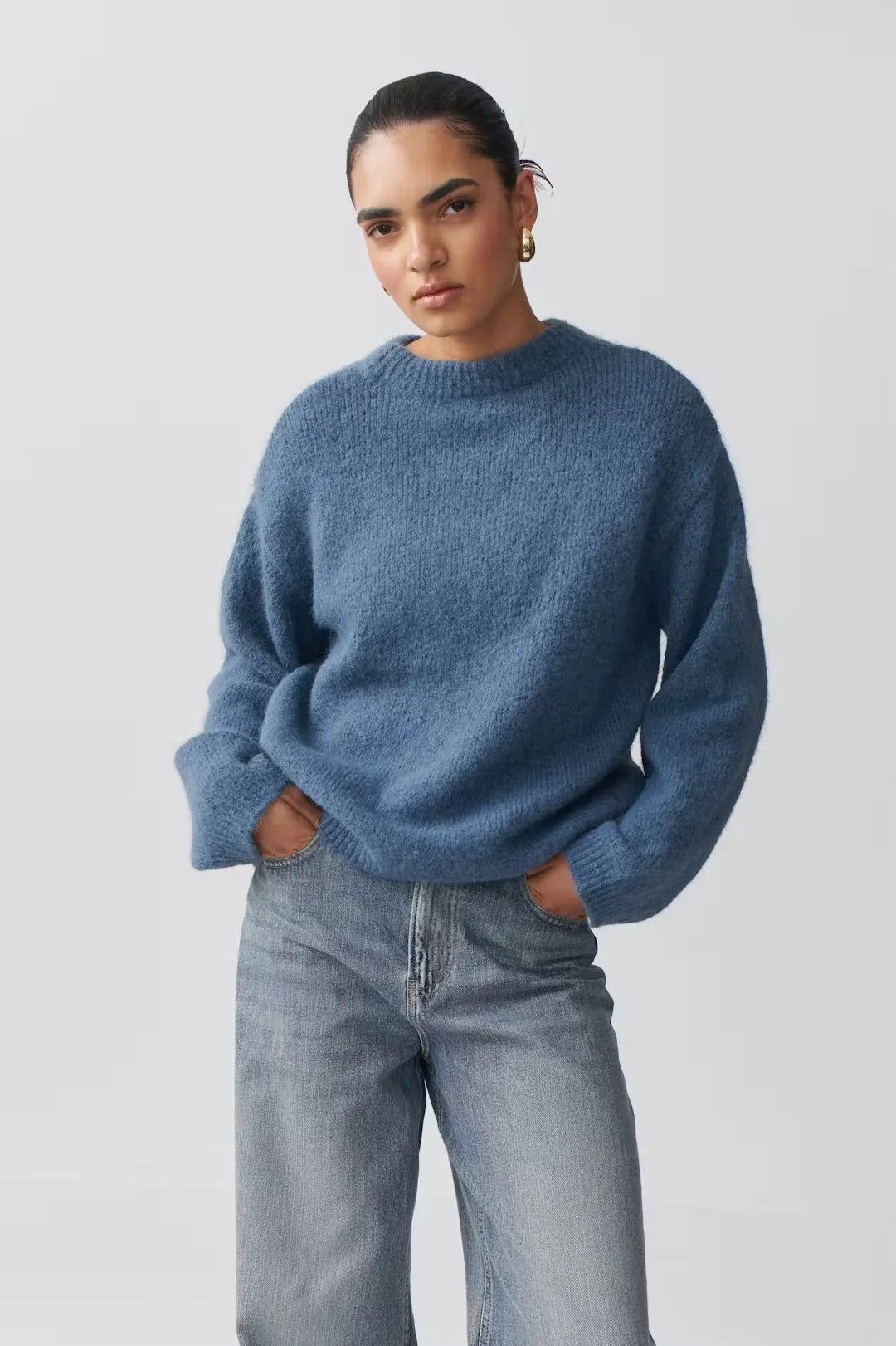Nana Boxy Knit Sweater