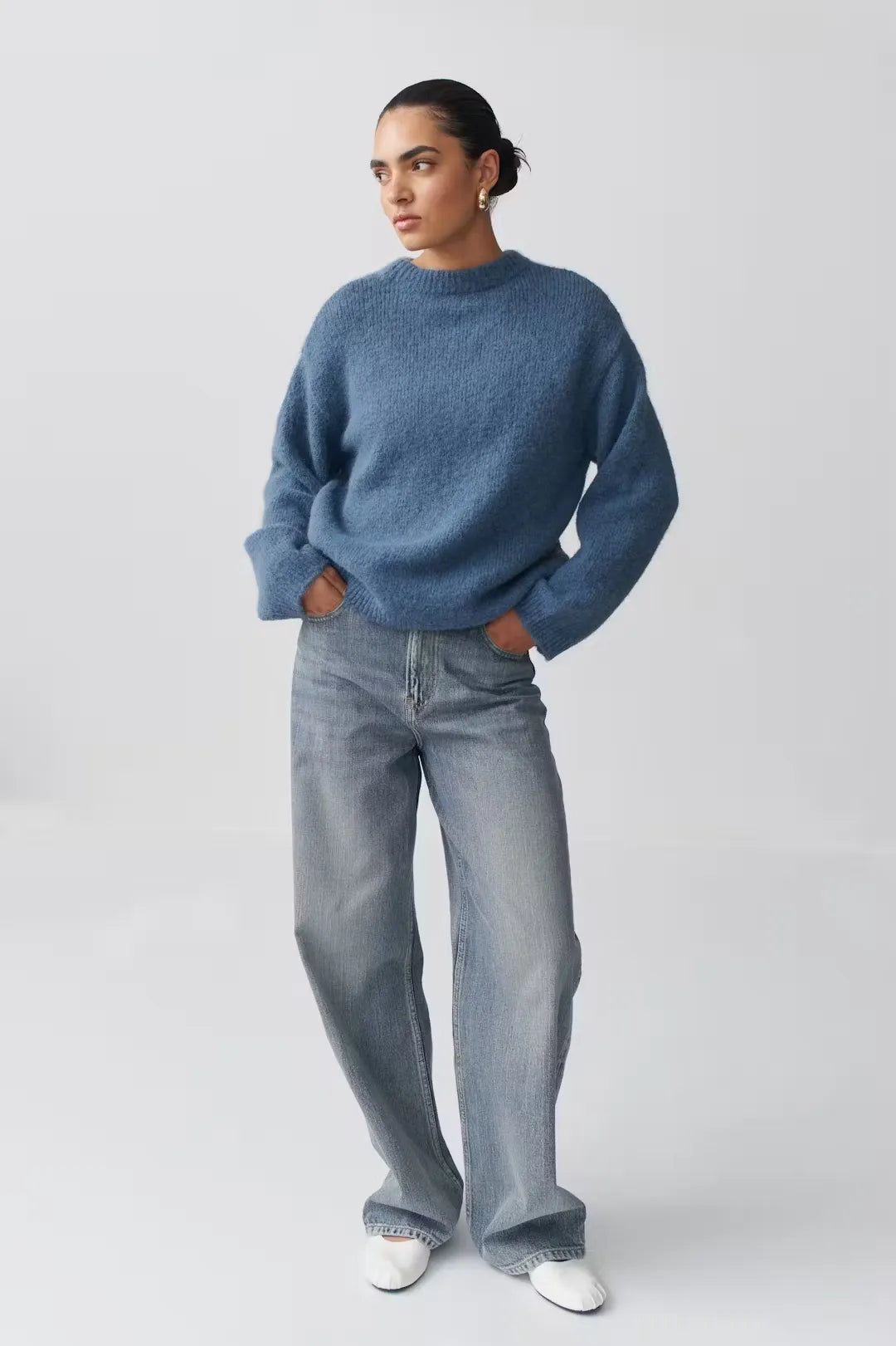 Nana Boxy Knit Sweater