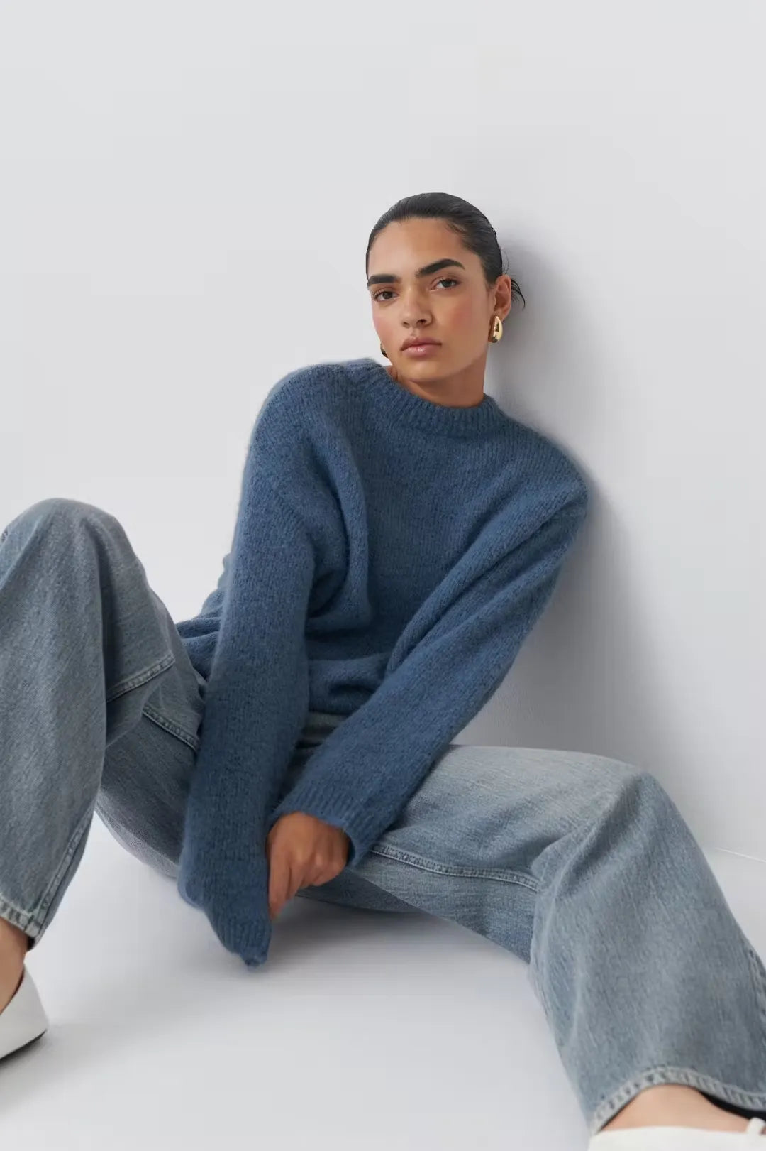 Nana Boxy Knit Sweater