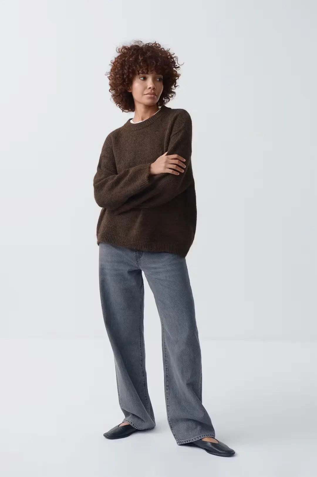 Nana Boxy Knit Sweater