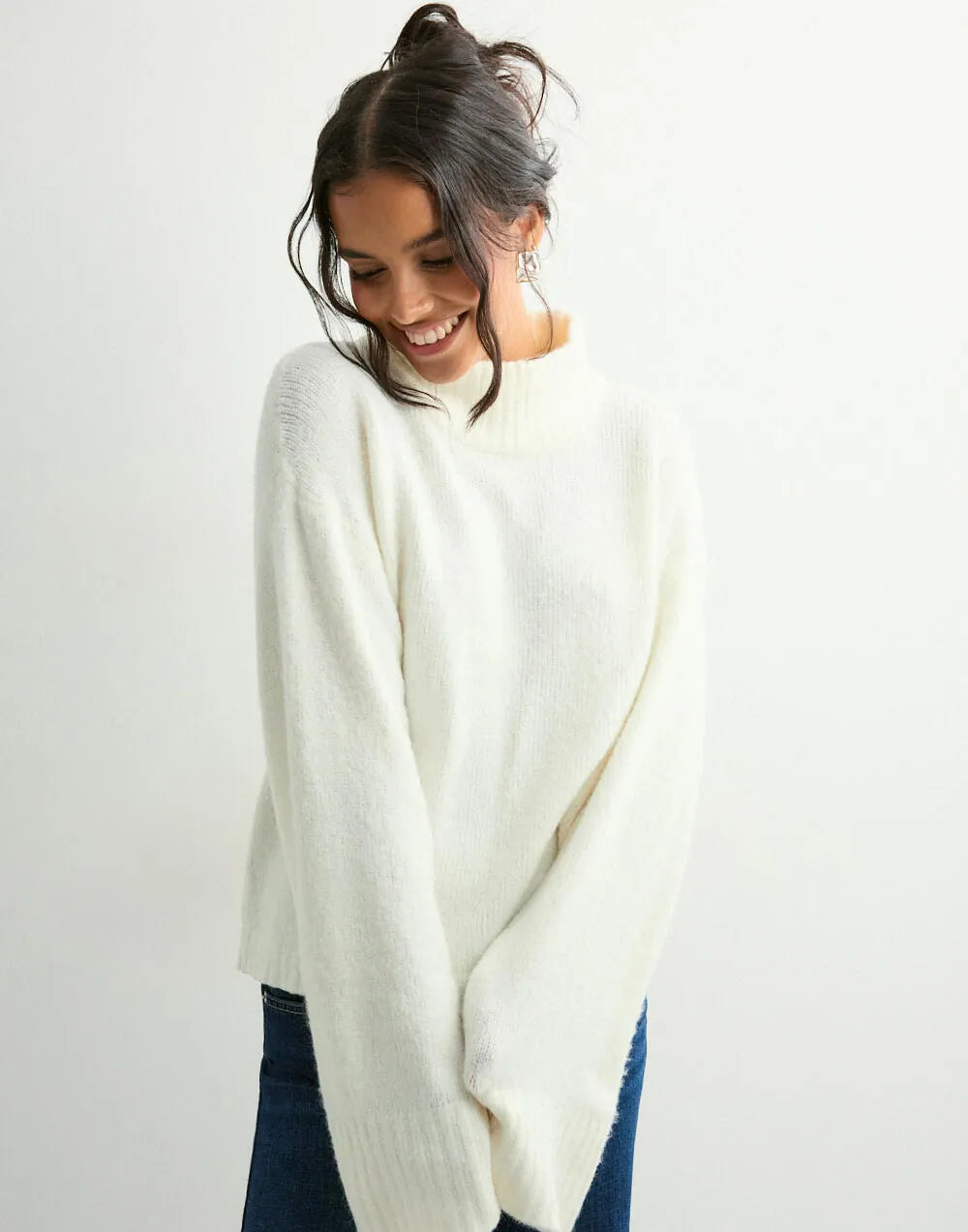 Diana Wide Sleeve Knit Sweater