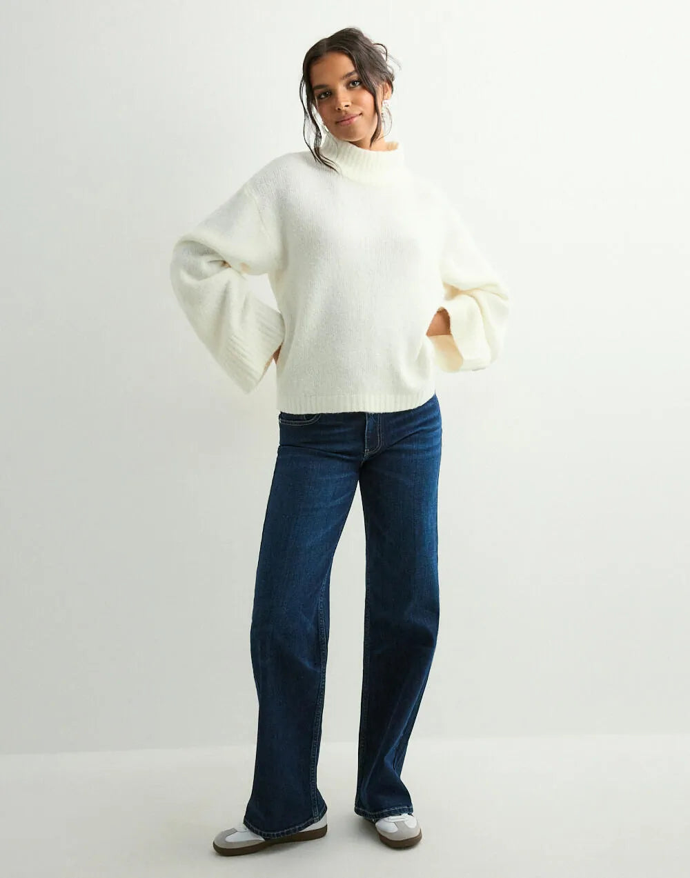 Diana Wide Sleeve Knit Sweater